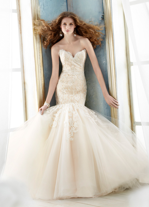 Bridal Gowns, Wedding Dresses by Jim Hjelm  Style jh8214