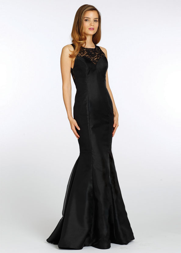 ... , sweetheart neckline with alencon lace jewel neck, sheer lace back